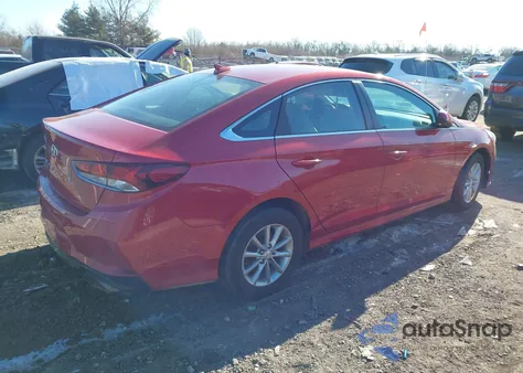 2019 Hyundai Sonata Se из США, поврежденный, VIN 5NPE24AF5KH789908